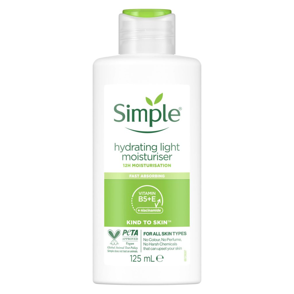 کرم مرطوب کننده و آبرسان سیمپل مدل Light